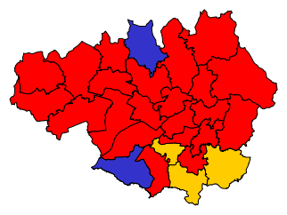 Greater Manchester county boundaries