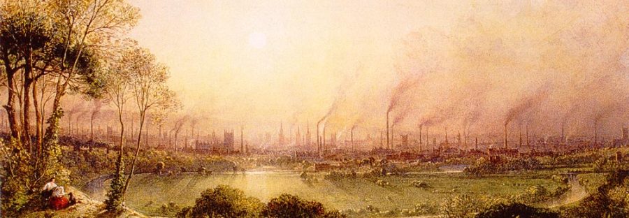 manchester_from_kersal_moor_william_wylde_1857
