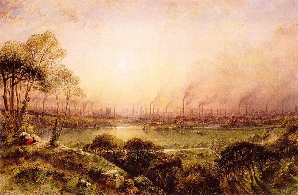 manchester_from_kersal_moor_william_wylde_1857