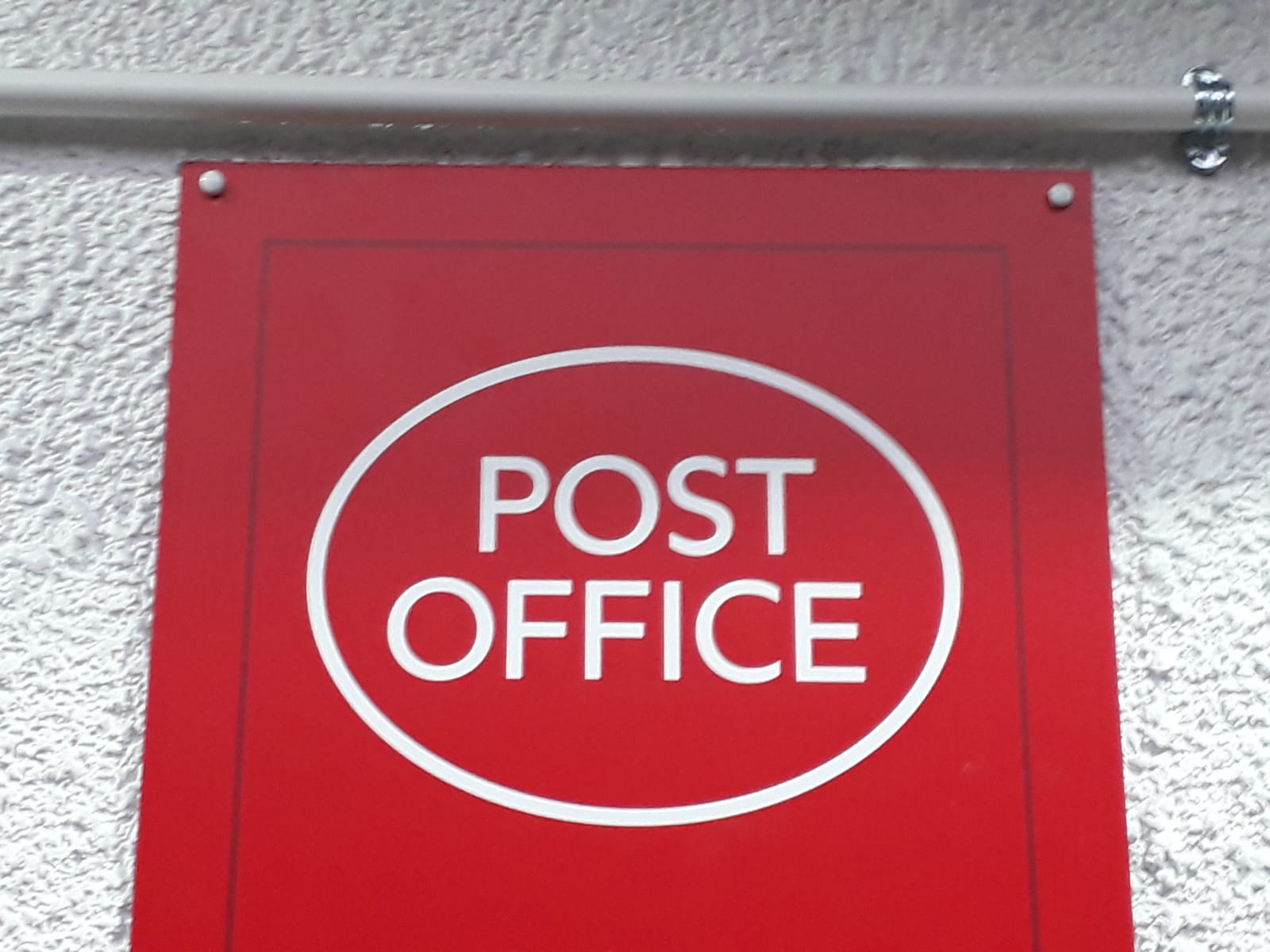 Post Office logo and sign