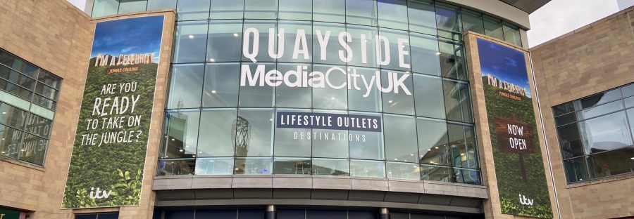 Quayside shopping centre MediaCity