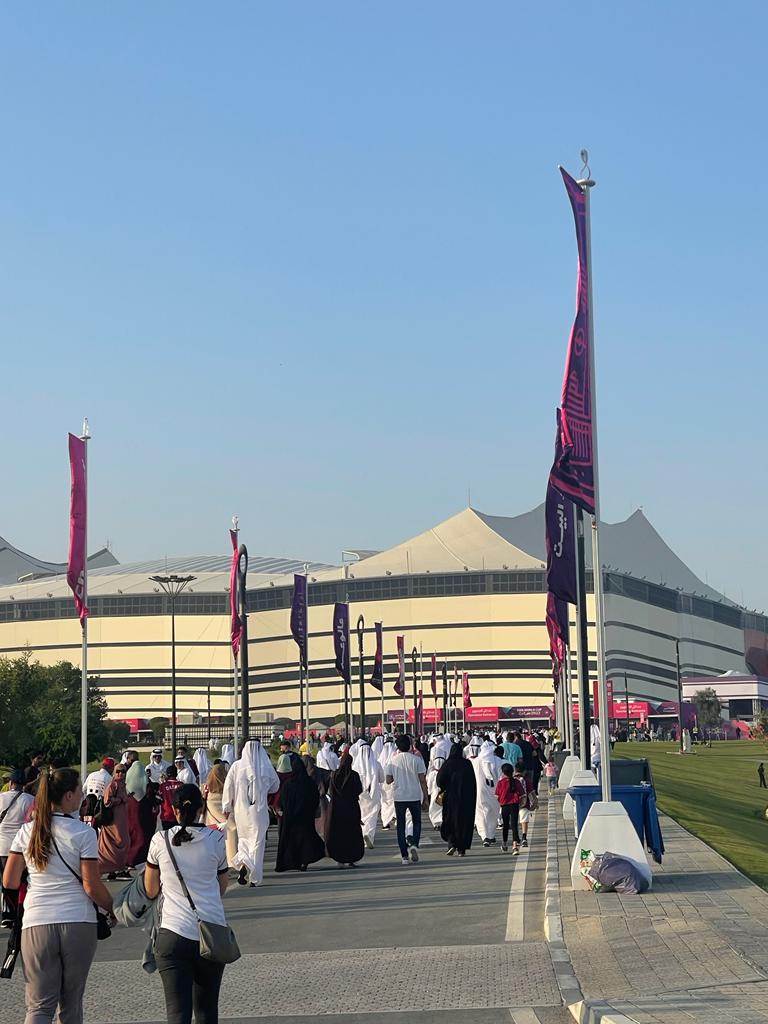 Inside Qatar World Cup stadium