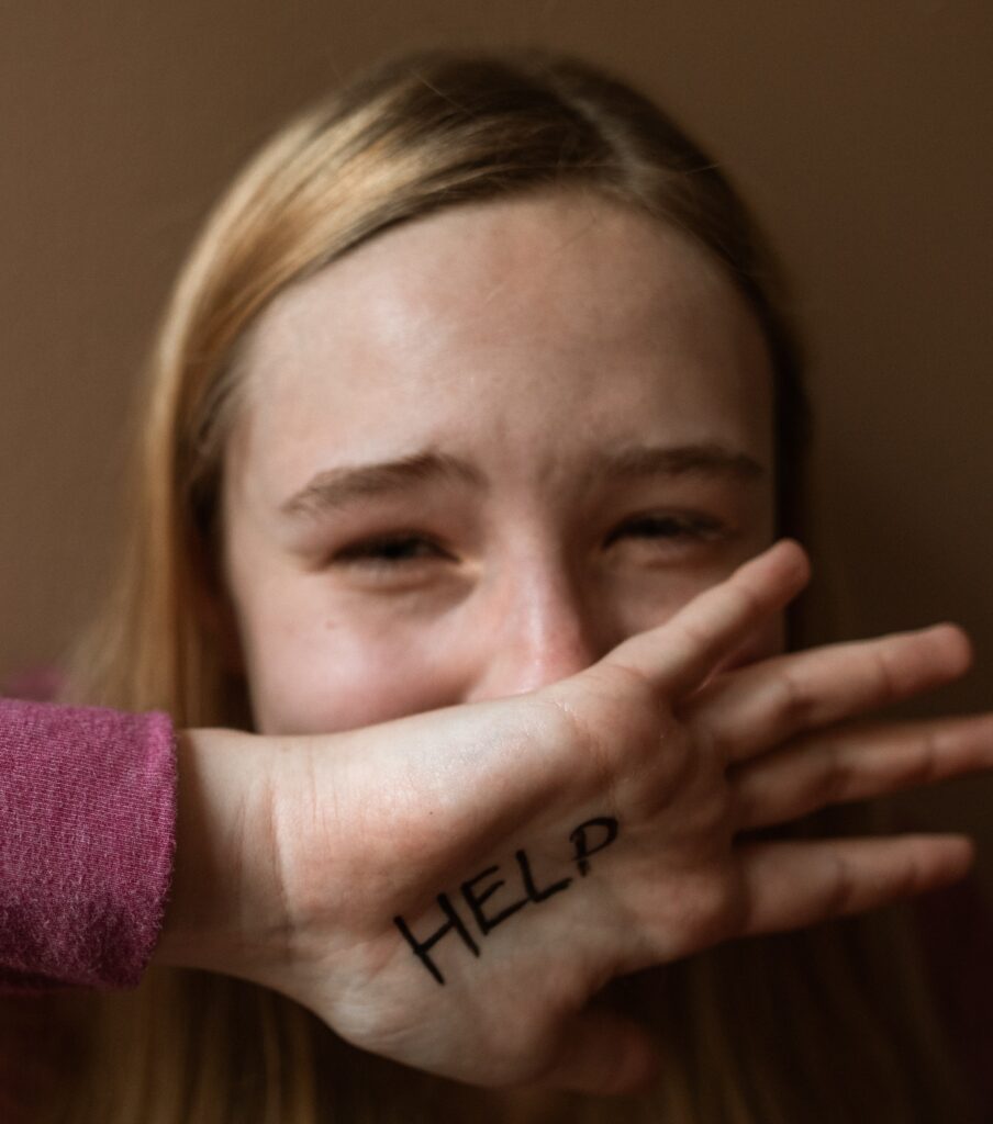 Woman in a purple sweater- Help RDNE Stock project 6003556