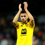 Footballer George Baldock on the pitch