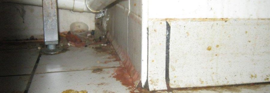 Oldham pub covered in dirt