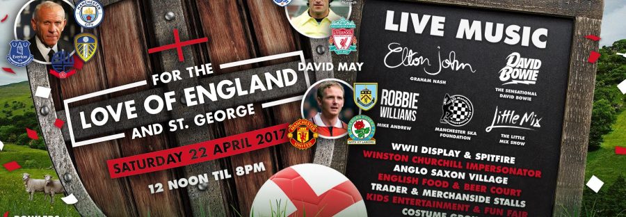 For the Love of England and St. George poster