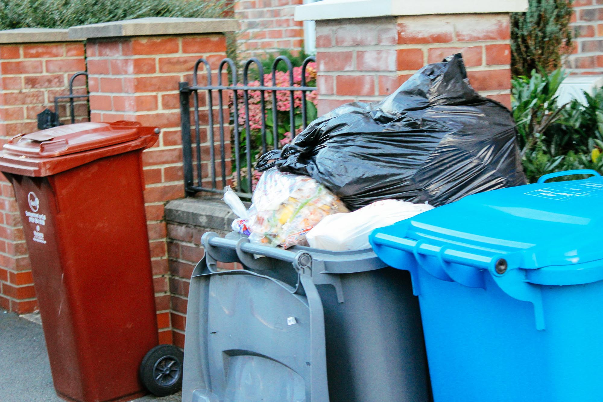 Bins in Manchester