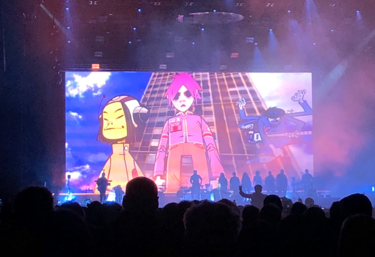Gorillaz Live Manchester