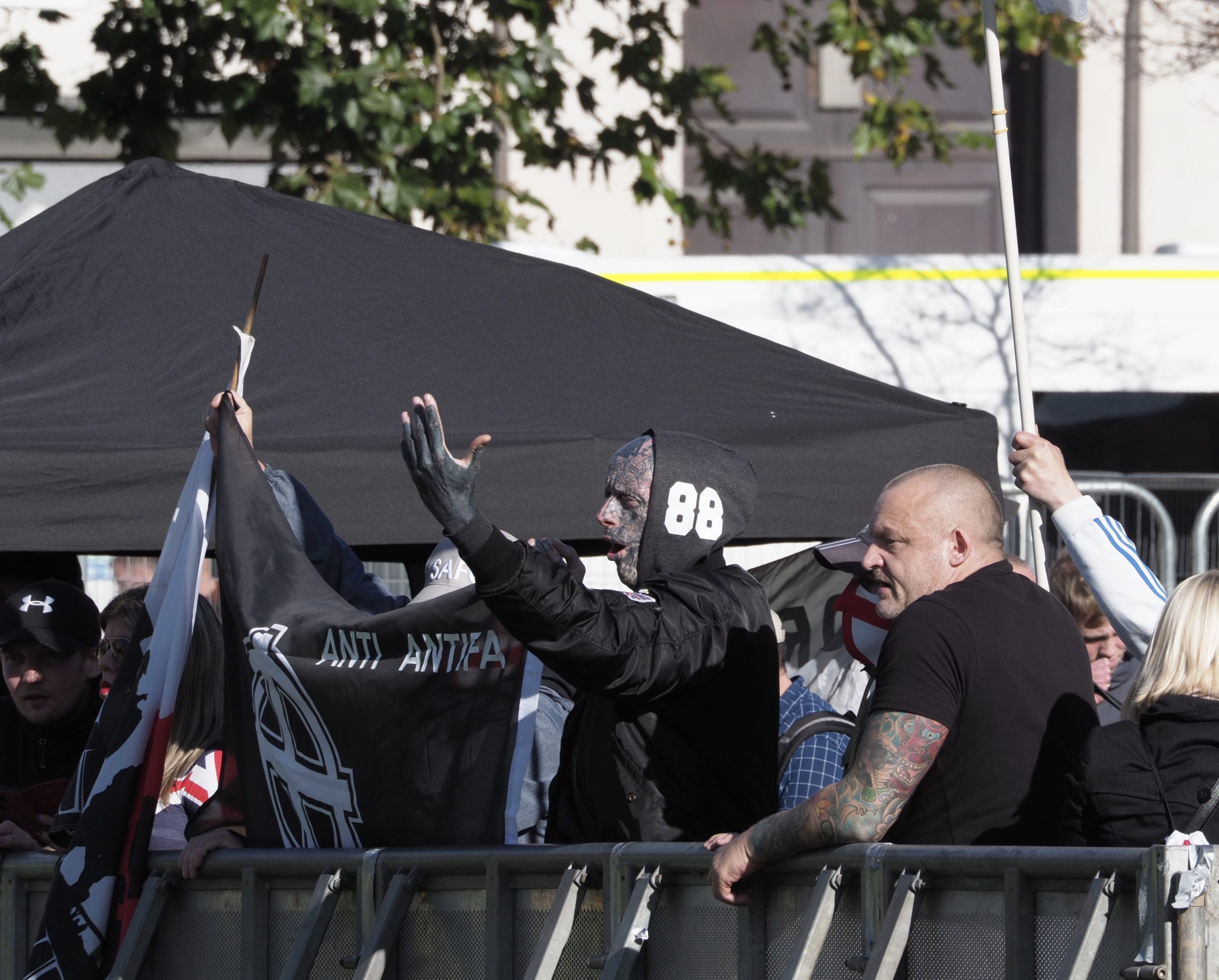 EDL protest