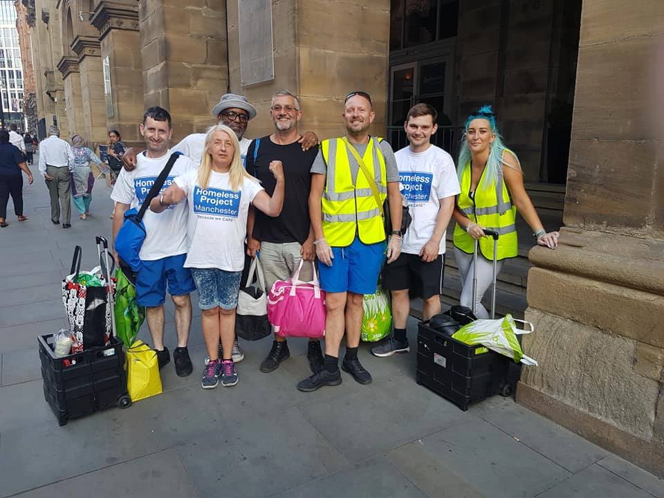 Homeless Project Manchester team