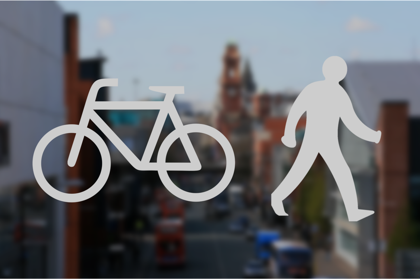 Bike Person Graphic