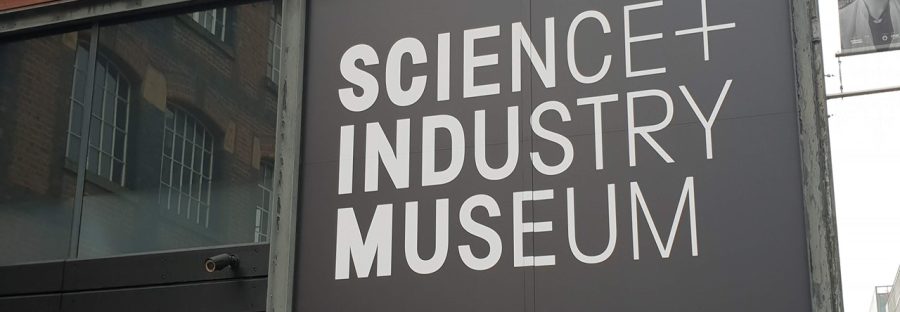 The Museum of Science and Industry exit door