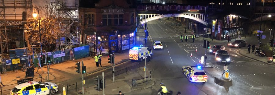 Police Cordon after terrorism arrests