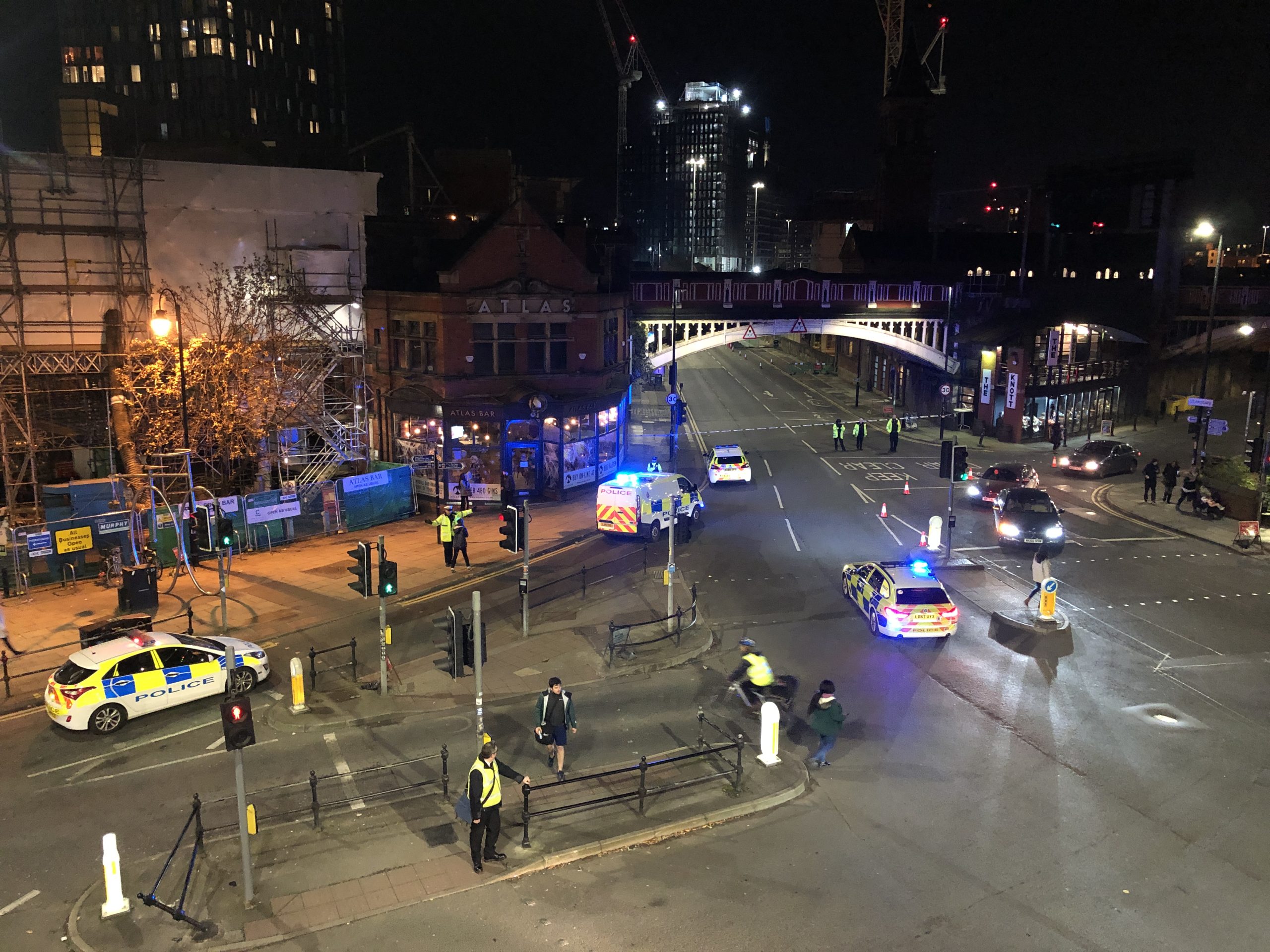 Police Cordon after terrorism arrests