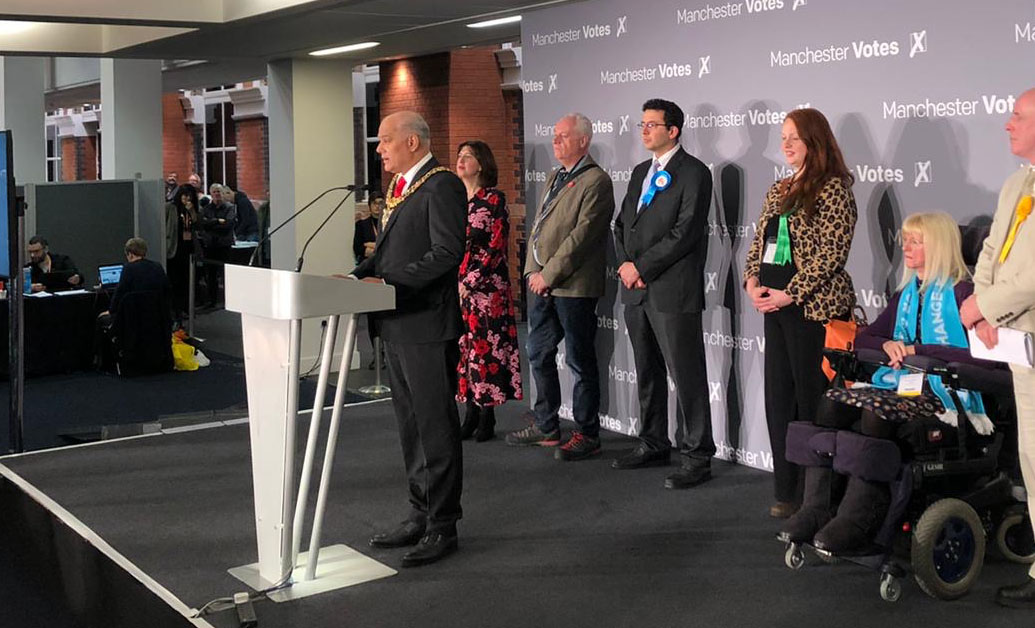 Manchester Lord Mayor Abid Chohan