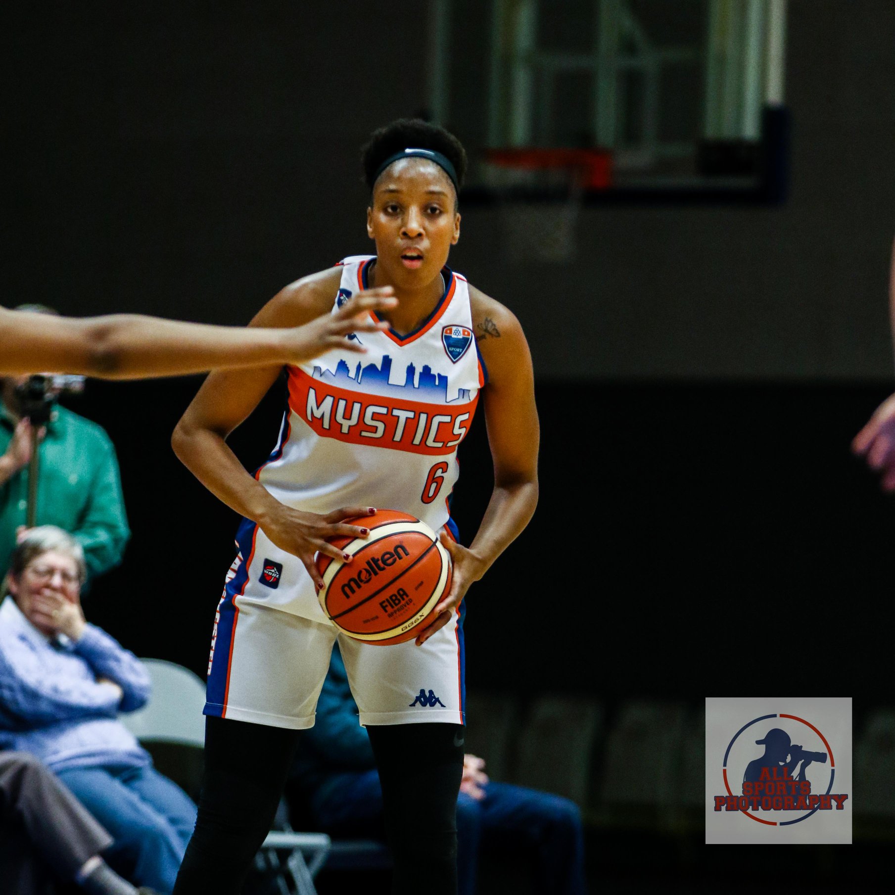 Mystics vs Wolves. Photo: All Sports Photography