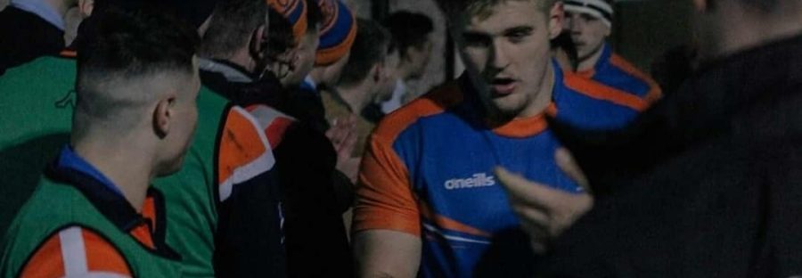 Alex Brooks in the 2013 Rugby Varsity between Manchester Metropolitan and University of Manchester