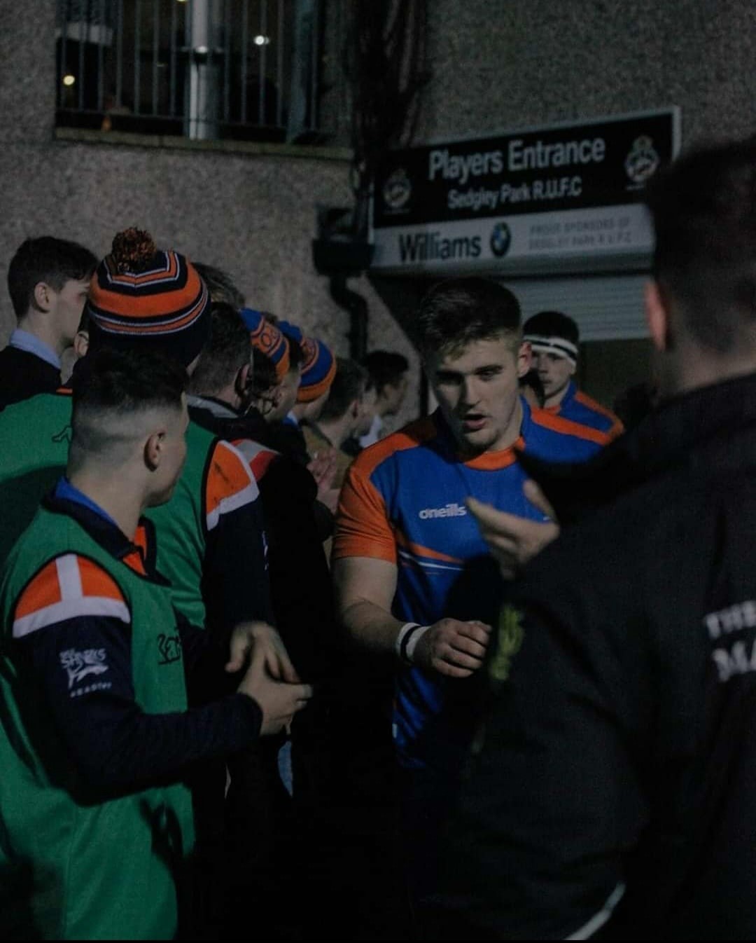 Alex Brooks in the 2013 Rugby Varsity between Manchester Metropolitan and University of Manchester