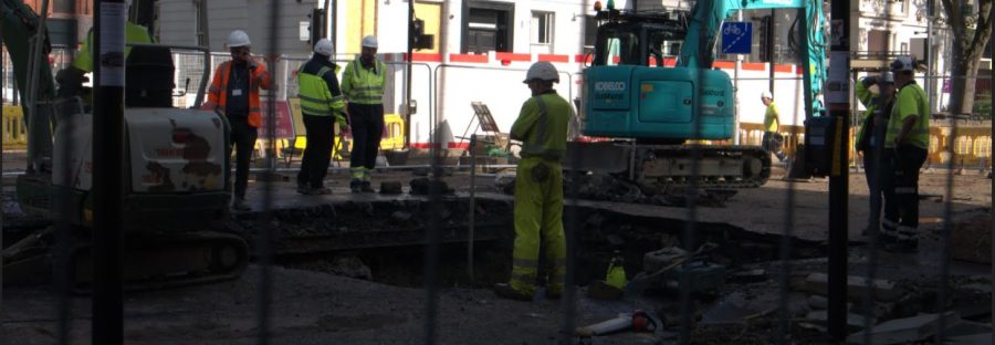 Oxford Road burst pipe closure