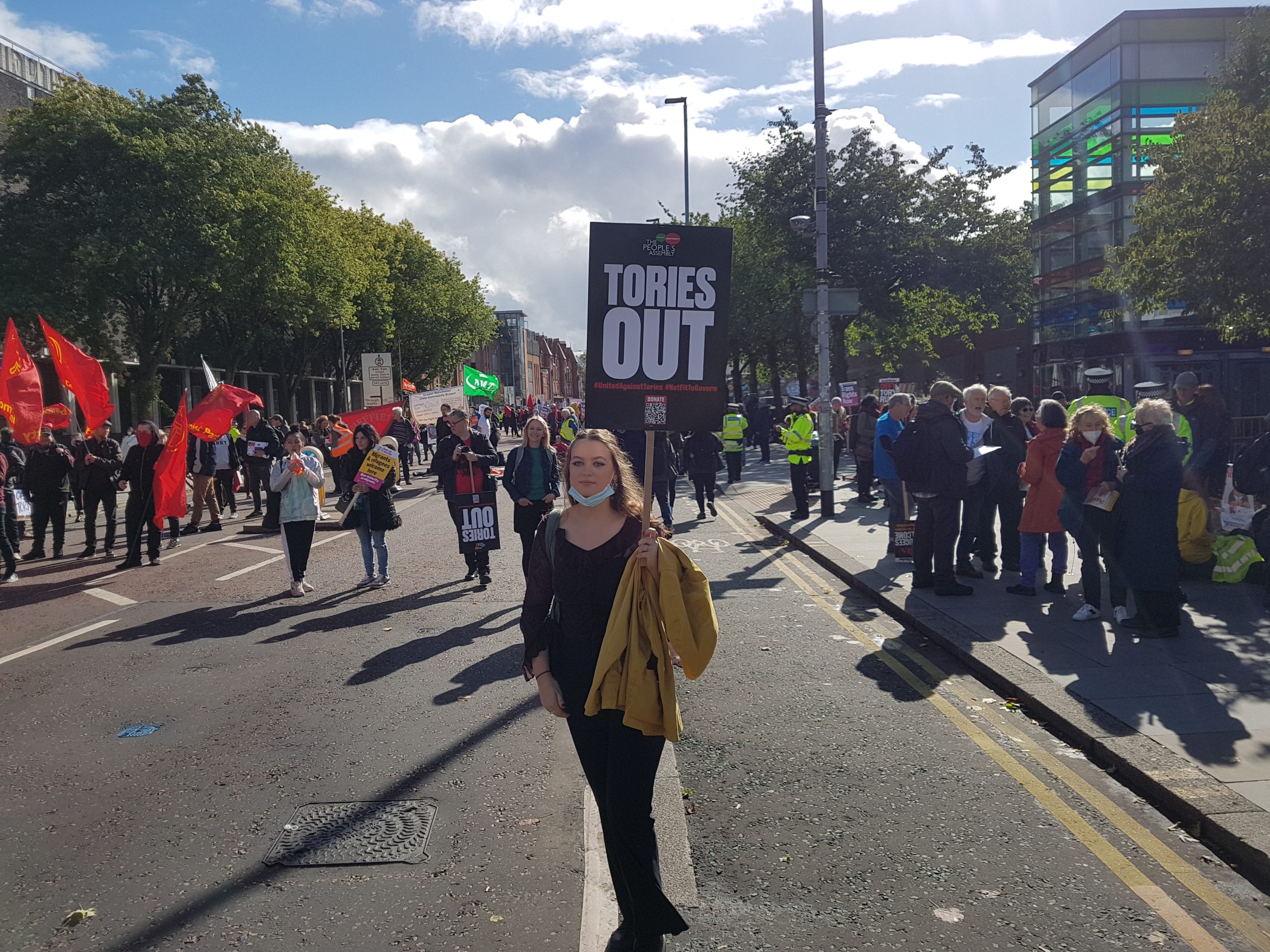 Conservative Protest Ox