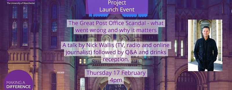 Nick wallis at Manchester University