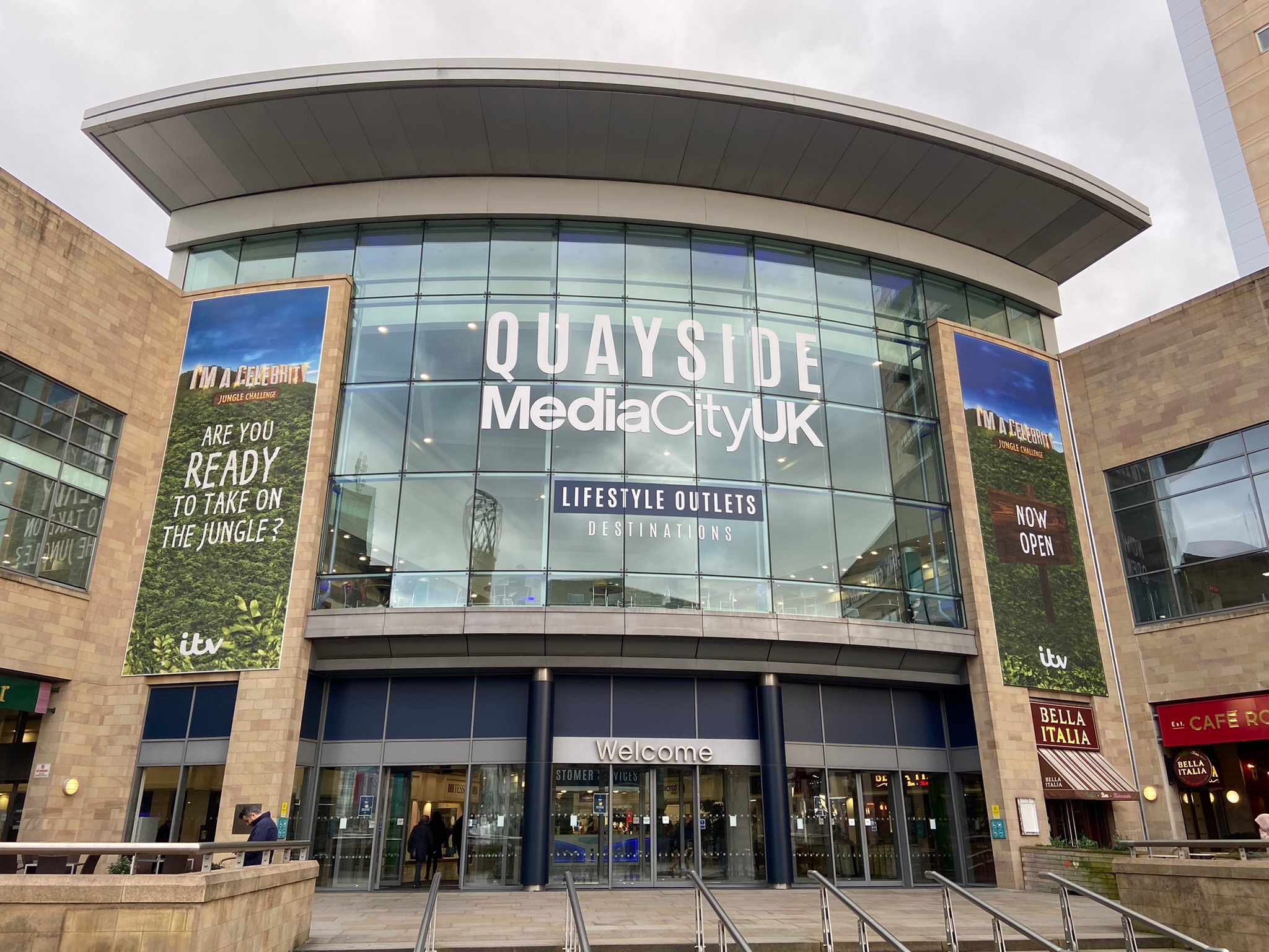 Quayside shopping centre MediaCity