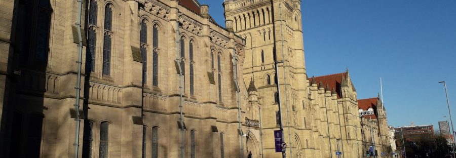 University of Manchester on a spring morning