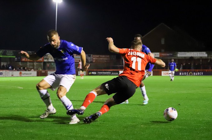 Altrincham v Wealdstone in Vanarma National league