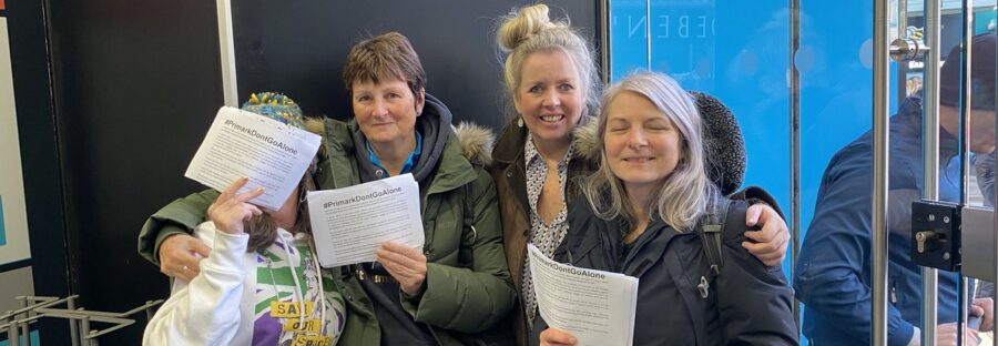 WRNGM Primark protest
