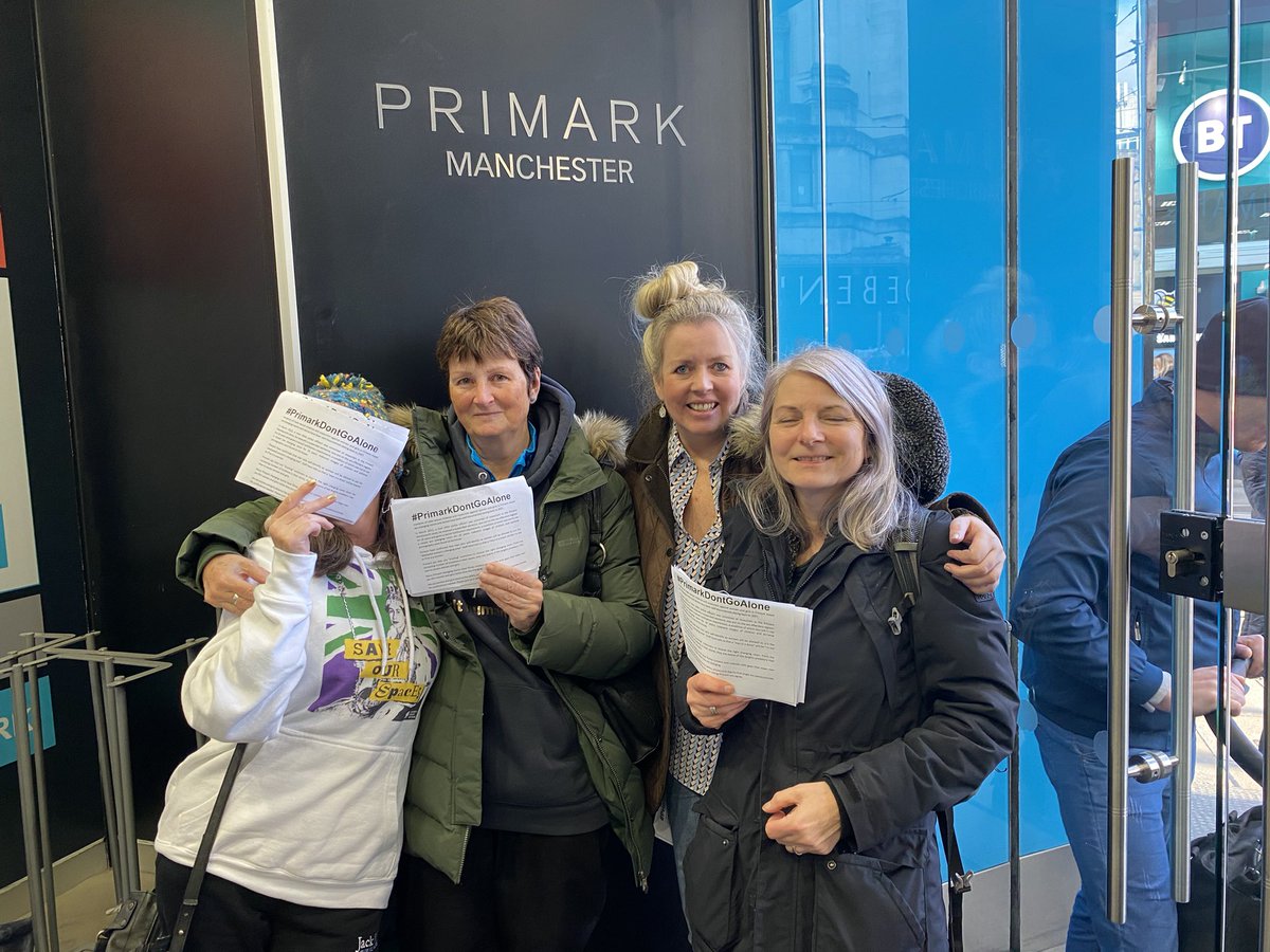 WRNGM Primark protest