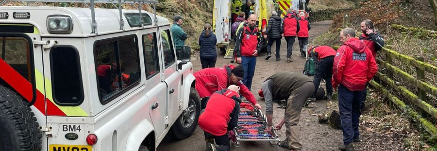 7 year old falls 30ft in Bolton