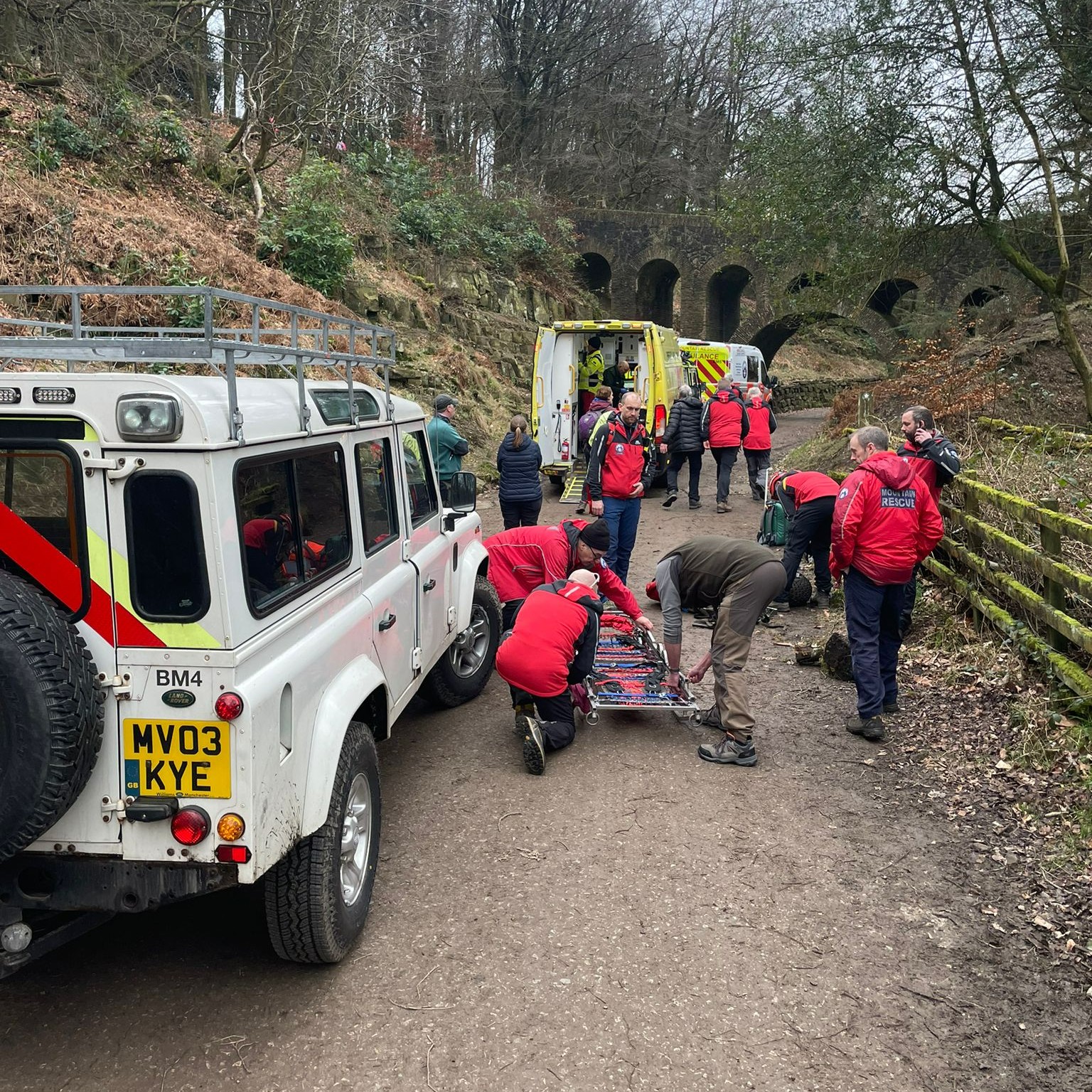 7 year old falls 30ft in Bolton