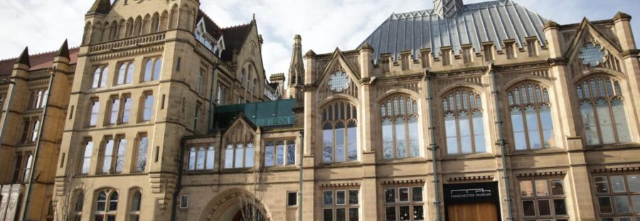 Visitors at Manchester Museum reopening
