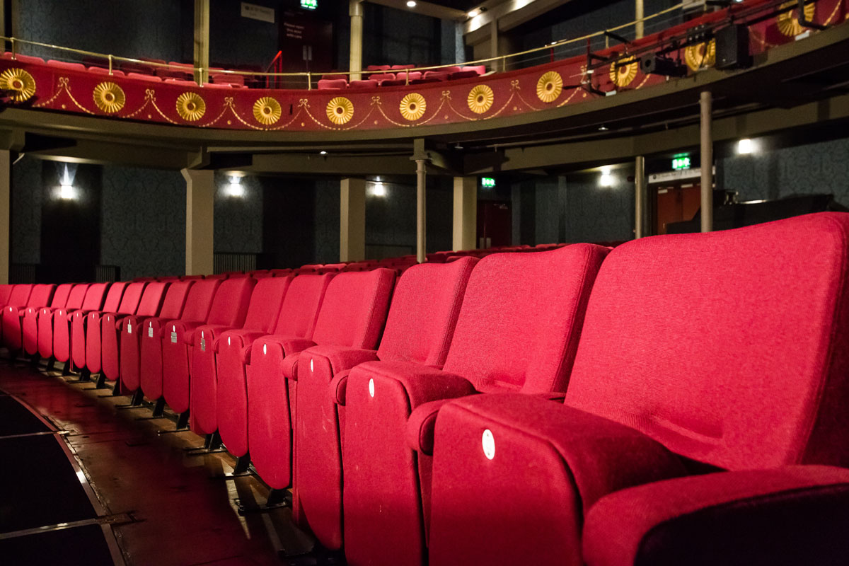 Inside Oldham Coliseum Theatre