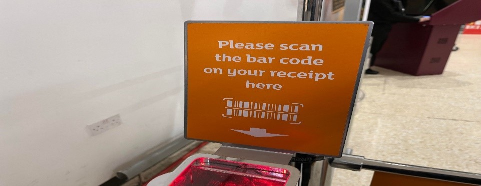 sainsbury's barcode scanner