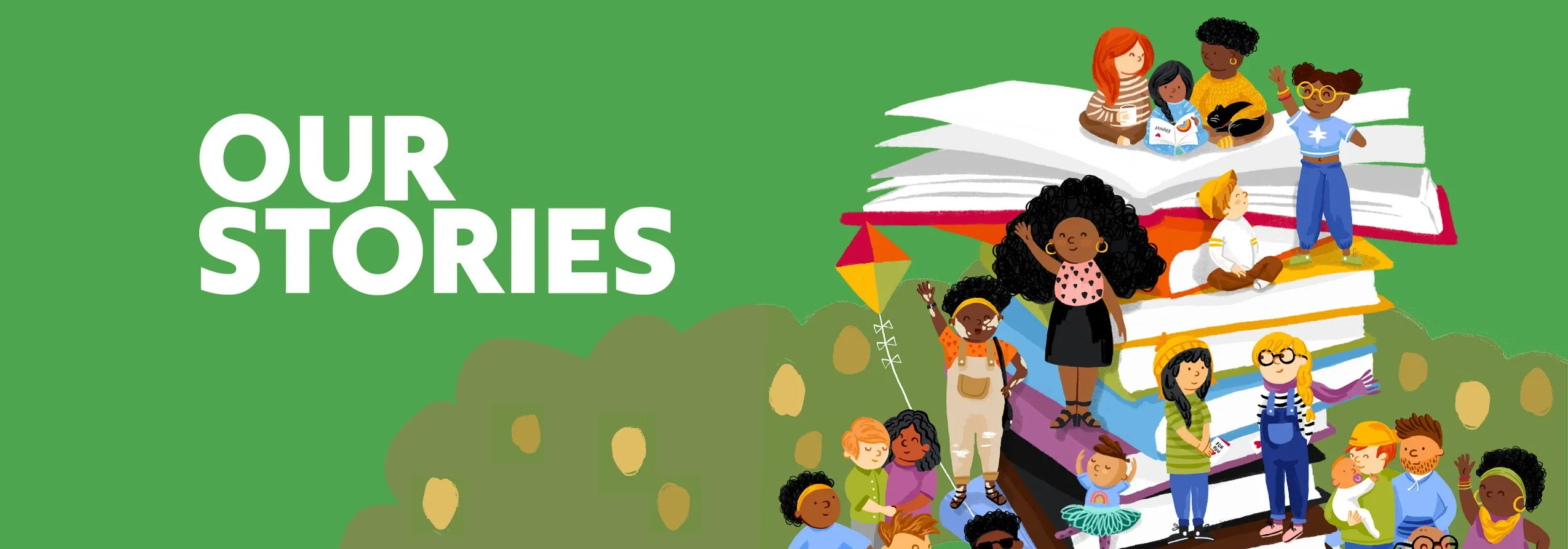 Our Stories Poster. Credit- Manchester City of Literature and Manchester Poetry Library