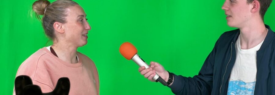 Student Eddie Sneddon interviews a Matchday live contributor