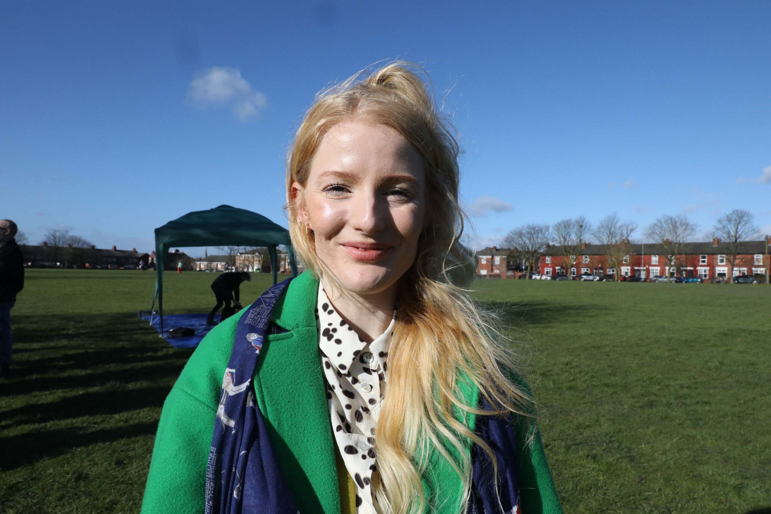 Green party candidate Hannah Spencer